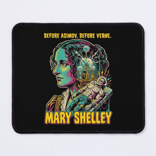 Item preview, Before Asimov Before Verne Mary Shelley Frankenstein Sci Fi designed and sold by Fenay Designs.