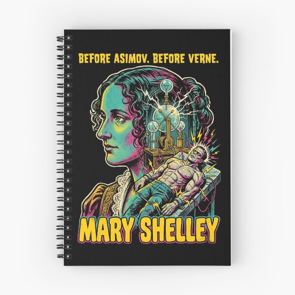Item preview, Before Asimov Before Verne Mary Shelley Frankenstein Sci Fi designed and sold by Fenay Designs.