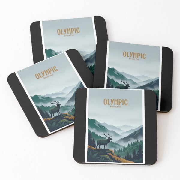 Item preview, Olympic National Park Roosevelt Elk designed and sold by NeuralVibe.