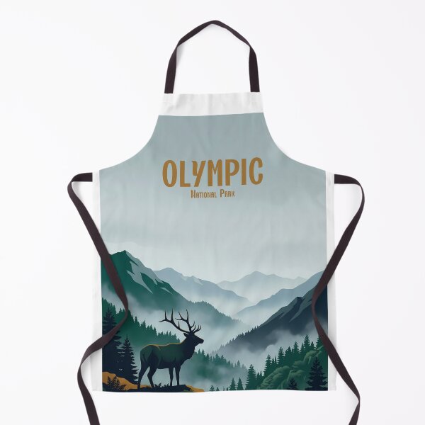 Item preview, Olympic National Park Roosevelt Elk designed and sold by NeuralVibe.