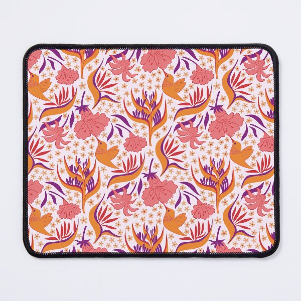 Item preview, Hummingbirds in Tropical Bloom designed and sold by Kozee.