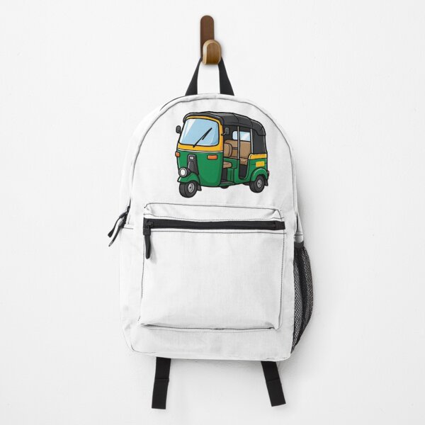 Item preview, Auto Rickshaw Die-Cut Sticker Illustration designed and sold by bhaveshsticker.