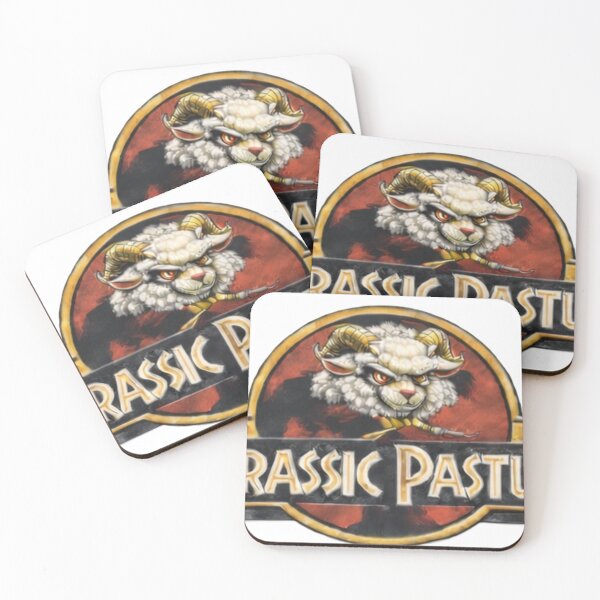 Item preview, Jurassic Pasture Logo - Welcome to the Wool Age designed and sold by Thpoar.