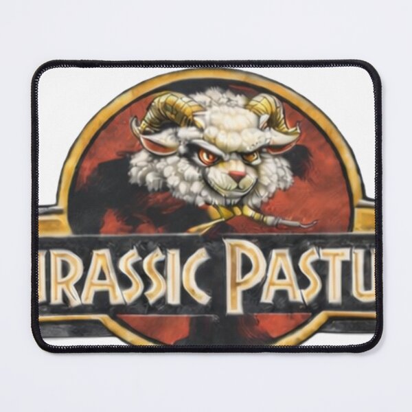 Item preview, Jurassic Pasture Logo - Welcome to the Wool Age designed and sold by Thpoar.