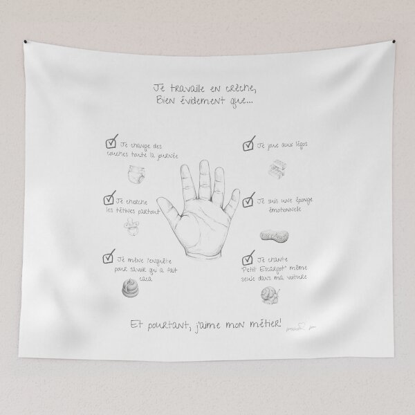 Item preview, I work in a daycare center - Of course that... designed and sold by Passion-Pro.