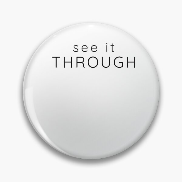 Item preview, See It Through – Minimal Motivational Typography designed and sold by Lynn Creates.