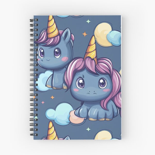 Item preview, Cute unicorn, picture book pattern,fantasy world, crystal horn. Seamless pattern designed and sold by Leylita Design.