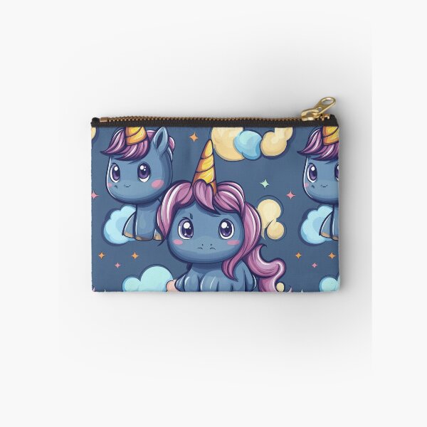Item preview, Cute unicorn, picture book pattern,fantasy world, crystal horn. Seamless pattern designed and sold by Leylita Design.