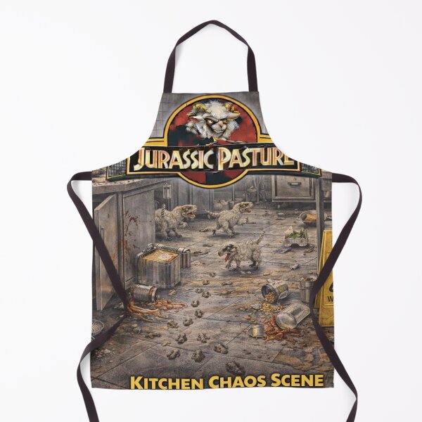 Item preview, Kitchen Chaos Scene - Jurassic Pasture After Hours designed and sold by Thpoar.