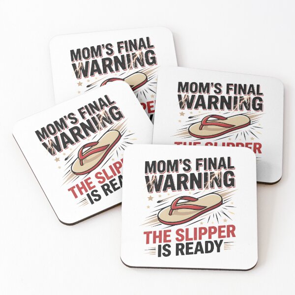 Item preview, Mom’s Final Warning Shirt – Funny Mother’s Day Slipper Tee designed and sold by relso.