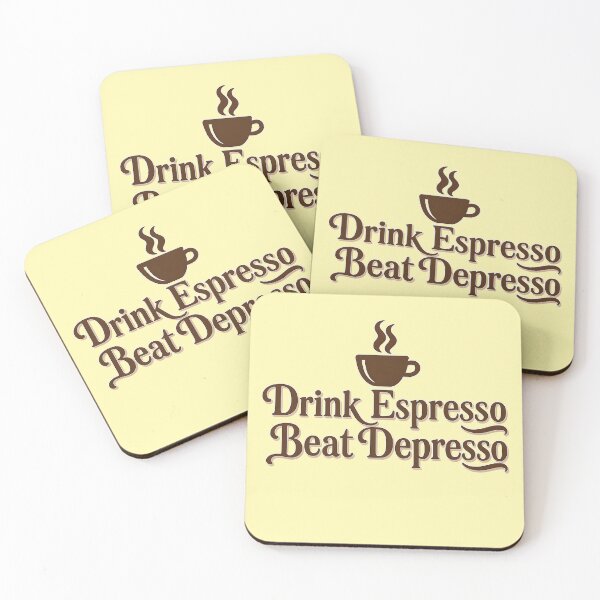 Item preview, Drink Espresso Beat Depresso designed and sold by jmatix.