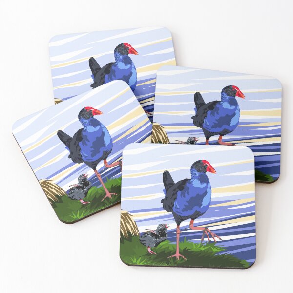 Item preview, Pūkeko Aotearoa New Zealand designed and sold by Ira Mitchell.