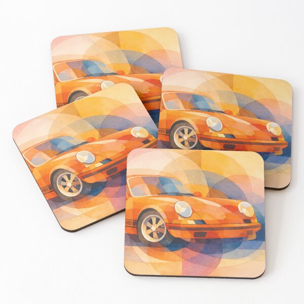Item preview, «Orange Dream: Classic Porsche 911» designed and sold by  BoomPoster.