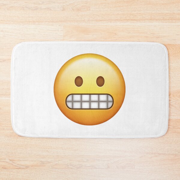 Item preview, Grimacing Emoji Awkward Cringe Yikes Vibe designed and sold by Tom-Riley.