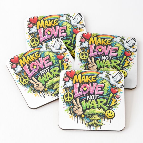 Item preview, Make Love Not War – Street Vibes Edition designed and sold by PastimeMastery.
