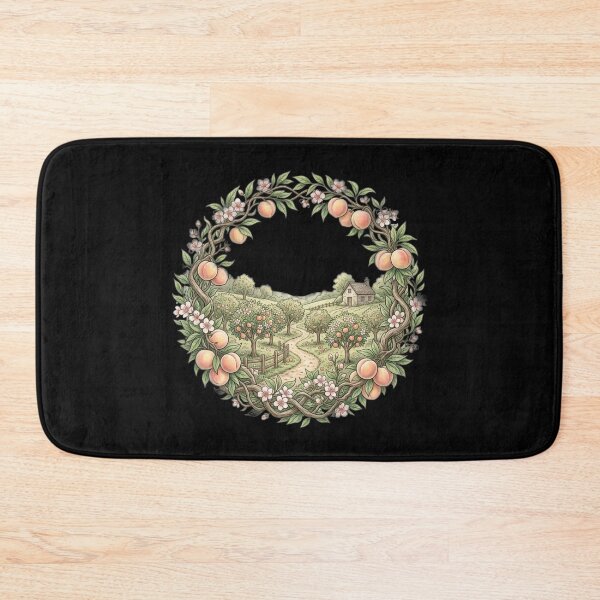 Item preview, Golden Peach Orchard & Country Cottage Path designed and sold by MoonSoul Studio.