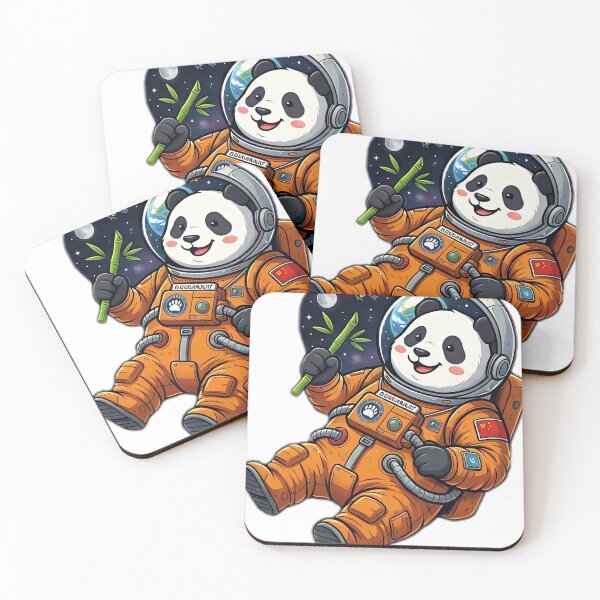 Item preview, space panda designed and sold by Cosmic Dream Studio.