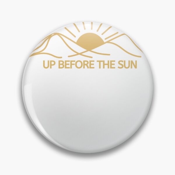 Item preview, Up Before the Sun – Early Morning Minimal Typography Design designed and sold by Lynn Creates.