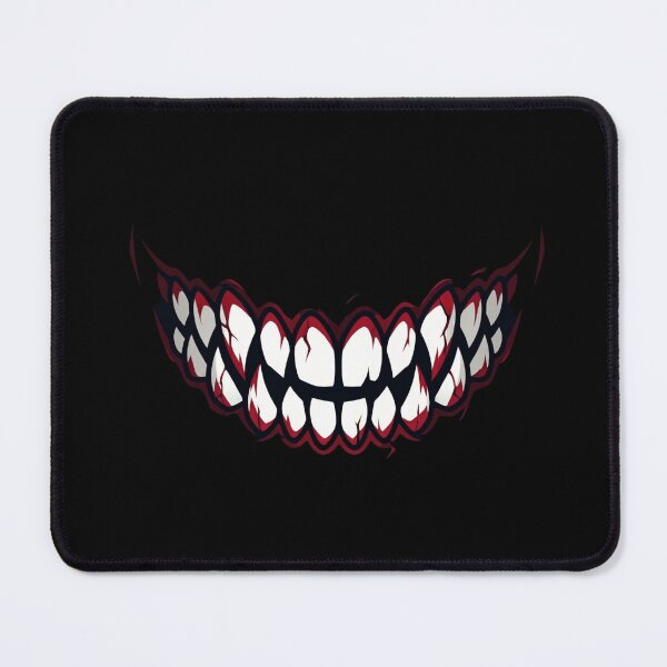 Item preview, Demon Teeth Smile designed and sold by Stickersdevelop.