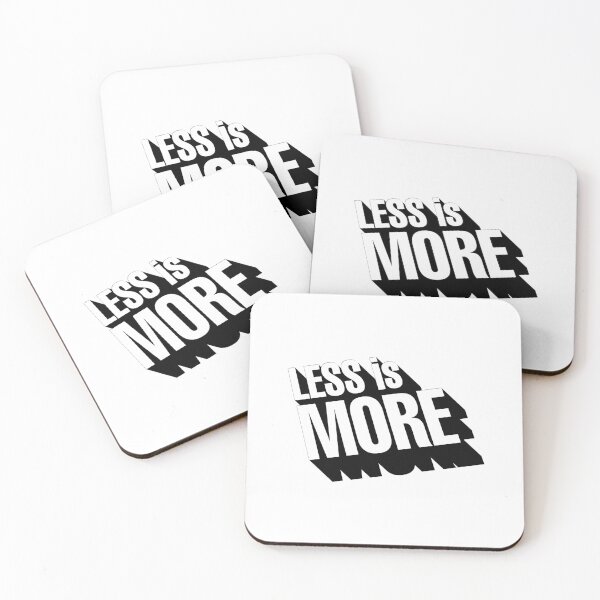 Item preview, Less Is More | Minimalist Typography designed and sold by Minimal_Designs.