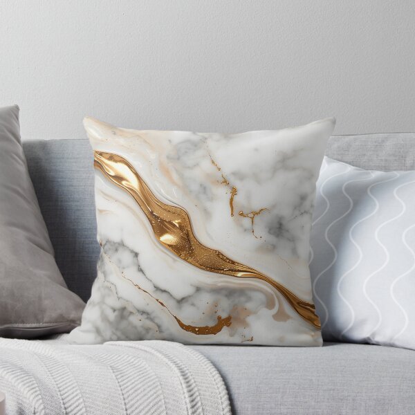Item preview, Luxury Liquid Gold and White Marble Abstract Texture Macro Background designed and sold by Art-Ulas.
