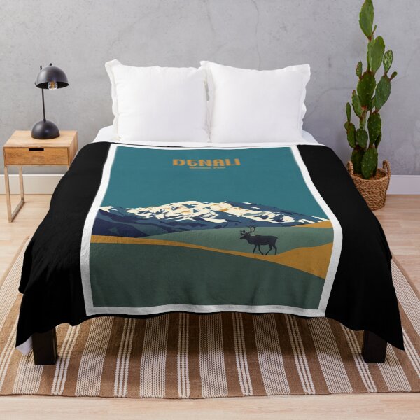 Item preview, Denali National Park Vintage Caribou designed and sold by NeuralVibe.