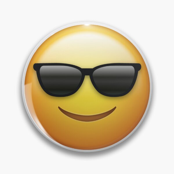 Item preview, Cool Sunglasses Emoji Chill Confident Vibe designed and sold by Tom-Riley.