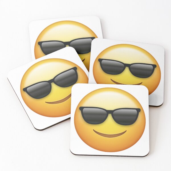 Item preview, Cool Sunglasses Emoji Chill Confident Vibe designed and sold by Tom-Riley.