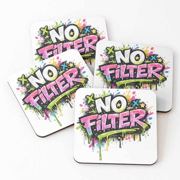 Item preview, NO FILTER – Raw Street Energy designed and sold by PastimeMastery.