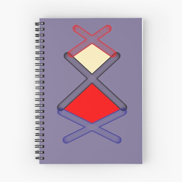 Item preview, Colorful Overlapping Diamond Pattern designed and sold by SahmatArt.