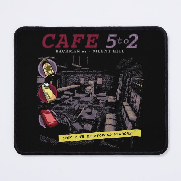 Item preview, Cafe 5to2 1999 Silent Hill 1 designed and sold by Power Up Prints.