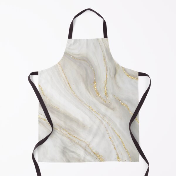 Item preview, White & Gray Marble with Gold Sparkle Pattern – Luxury Marble Aesthetic, Gold Vein Design, Elegant Neutral Glam Texture designed and sold by trendieprints.