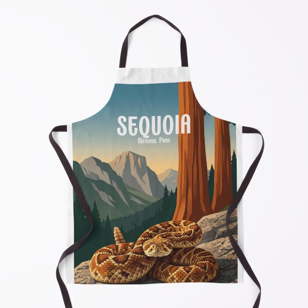 Item preview, Sequoia National Park Vintage Rattlesnake designed and sold by NeuralVibe.