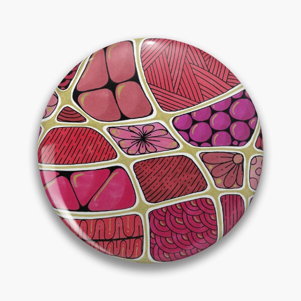 Item preview, Abstract red and gold doodle designed and sold by Doodleofnono.