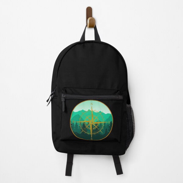 Item preview, Green Mountain Forest Compass Design designed and sold by Vileprint.