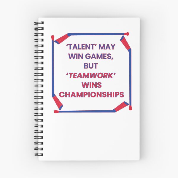 Item preview, Teamwork wins championships - New York Rangers colors designed and sold by Hattrixz.