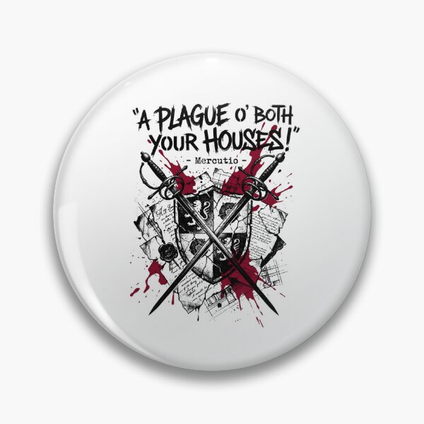 Item preview, Una plaga para ambas casas Mercutio Romeo y Julieta Espadas designed and sold by Fenay Designs.