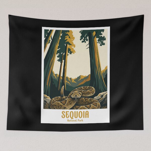 Item preview, Sequoia National Park Wildlife and Mountains designed and sold by NeuralVibe.