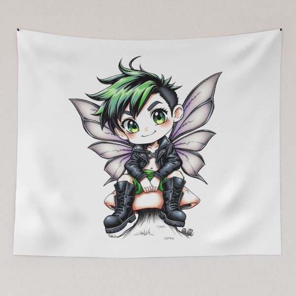 Item preview, Fairy Punk Green designed and sold by Raine2Shine.