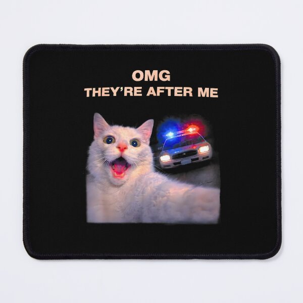 Item preview, Cat Meme Driving Funny Parody Potrait Graphic Police Chase Vibes Humor designed and sold by FerminVigo.