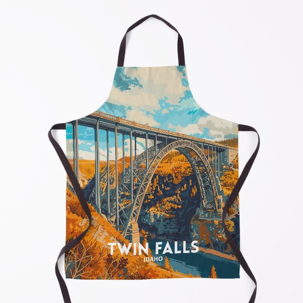 Item preview, Minimalistic Twin Falls - Idaho - United States designed and sold by Marciolini.