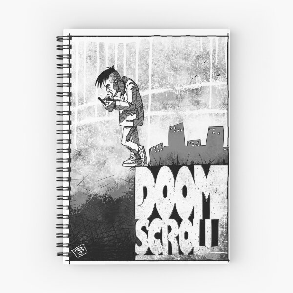 Item preview, Doomscrolling designed and sold by The Dark Hen.