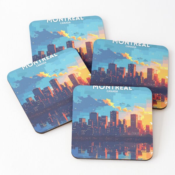 Item preview, Montreal Canada - Travel Art designed and sold by Marciolini.