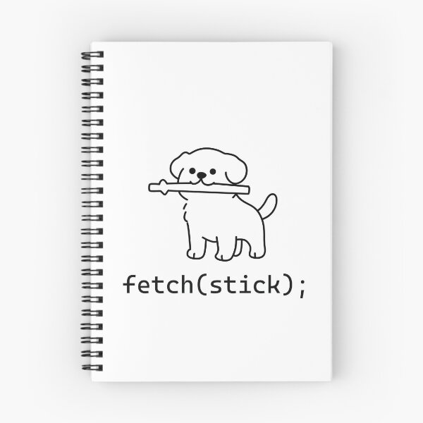 Item preview, Fetch Stick Funny Programmer Dog Art Print designed and sold by Code  Monkeys.