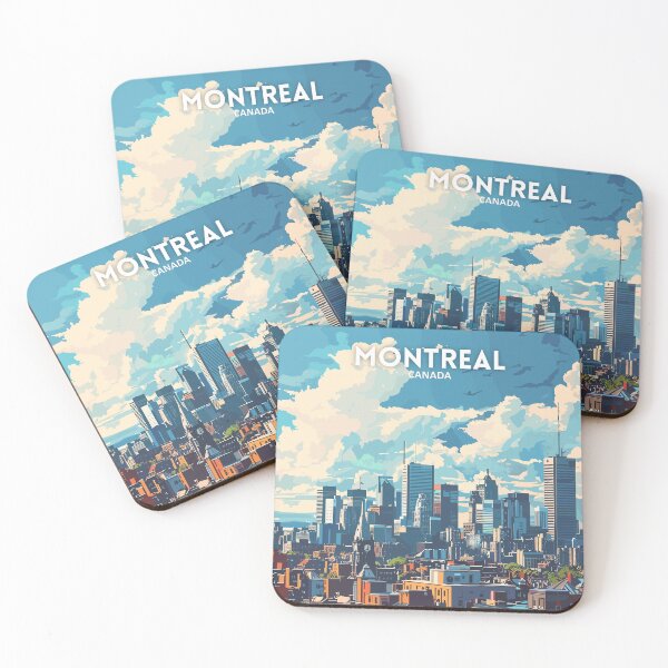 Item preview, Montreal Canada - Travel Art designed and sold by Marciolini.