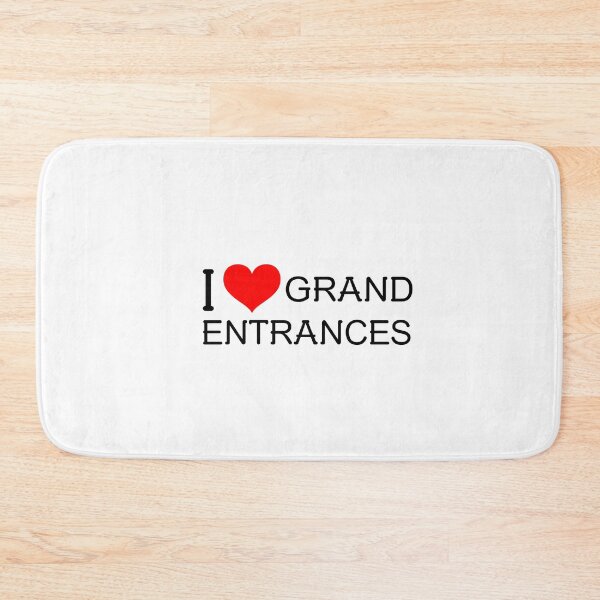 Item preview, I Love grand entrances! designed and sold by greener designs.