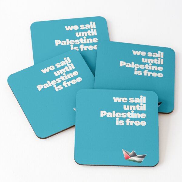 Item preview, we sail until palestine is free designed and sold by Slice Of Seed.