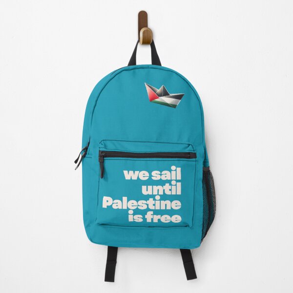Item preview, we sail until palestine is free designed and sold by Slice Of Seed.