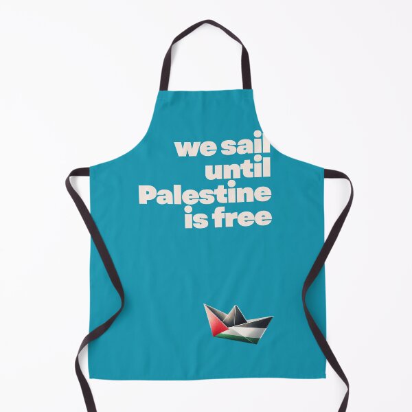 Item preview, we sail until palestine is free designed and sold by Slice Of Seed.