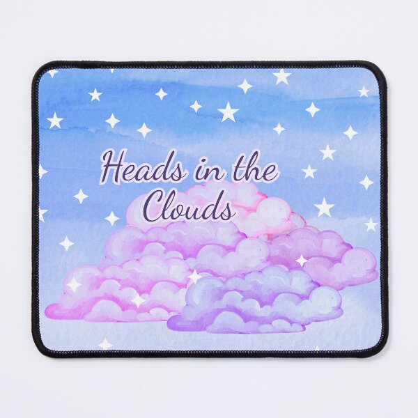 Item preview, Heads in the Clouds – Whimsical Pink Pastel Dreamy deep Sky designed and sold by Hidden Relic Muse.